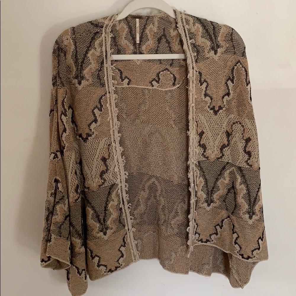 Free People Open Cardigan